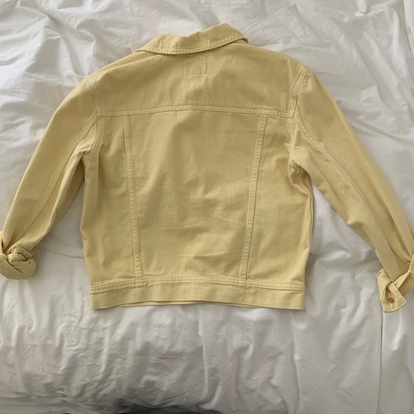 American Eagle Yellow Denim Jacket - Picture 3 of 3